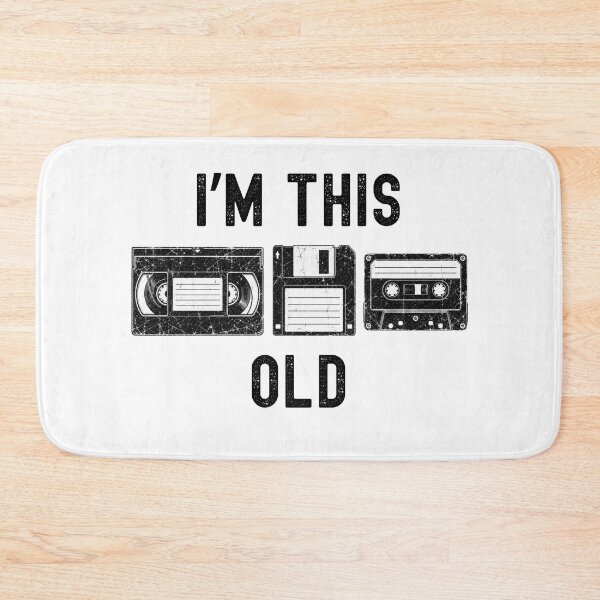Item preview, I'm This Old Retro 80s 90s Vintage Tech Nostalgia designed and sold by FoxFrame Studio.