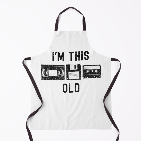 Item preview, I'm This Old Retro 80s 90s Vintage Tech Nostalgia designed and sold by FoxFrame Studio.