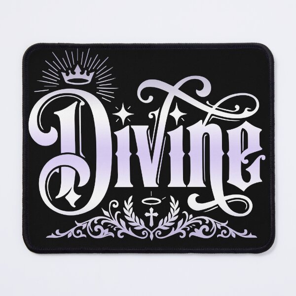 Item preview, Divine - Sacred Script Graphic Tee designed and sold by Zoetic_Designz.