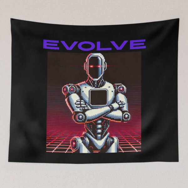 Item preview, Humanoid Robot Evolution T-Shirt | Future of AI & Human Innovation designed and sold by TEEJAMBOREE.