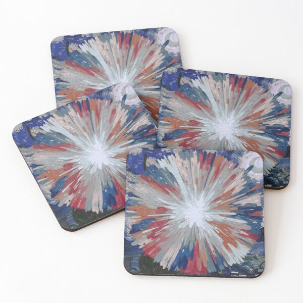 Item preview, color circle van gogh style blend colorful circular blend abstract designed and sold by SmashingDeals.