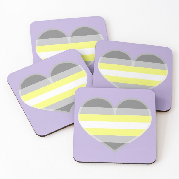 Item preview, Demigender/Deminonbinary Pride Heart [Purple Edition] designed and sold by Roxzania.