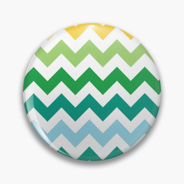 Item preview, Mid Century Chevron Pattern | Teal Green Yellow designed and sold by Vileprint.