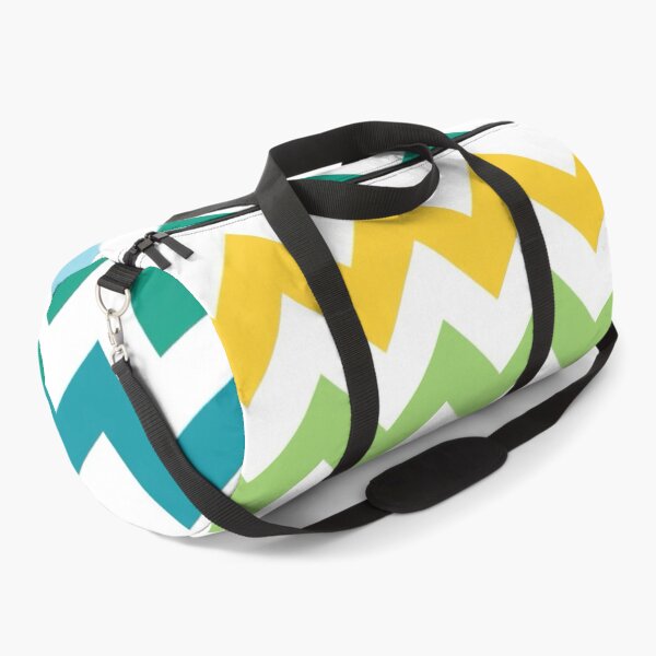 Item preview, Mid Century Chevron Pattern | Teal Green Yellow designed and sold by Vileprint.