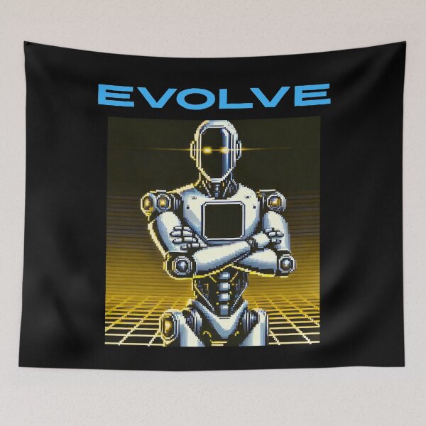 Item preview, Humanoid Robot Evolution T-Shirt | Future of AI & Human Innovation designed and sold by TEEJAMBOREE.