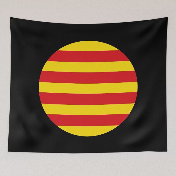 Item preview, Catalonia Circle Flag ES-CT designed and sold by shitpostee.