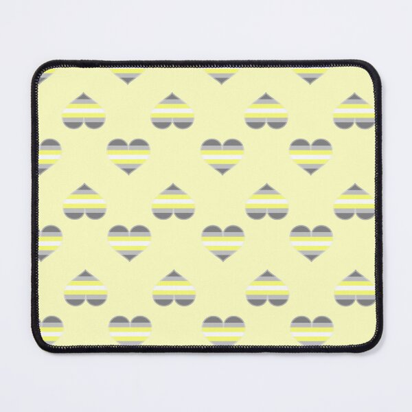 Item preview, Demigender/Deminonbinary Pride Heart [Yellow Edition] designed and sold by Roxzania.