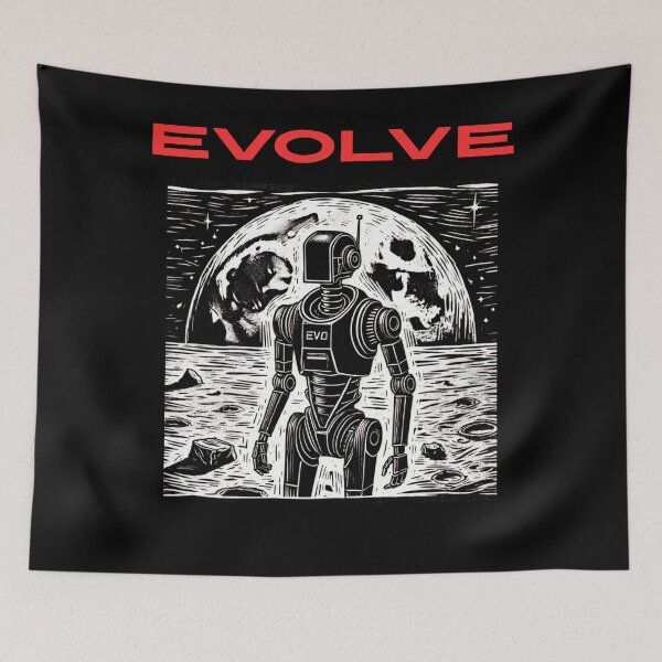 Item preview, Humanoid Robot Evolution T-Shirt | Future of AI & Human Innovation designed and sold by TEEJAMBOREE.