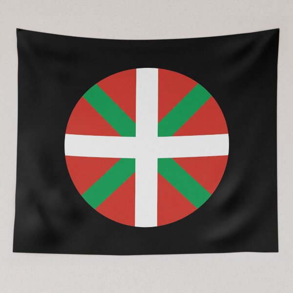 Item preview, Basque Country Circle Flag ES-PV designed and sold by shitpostee.