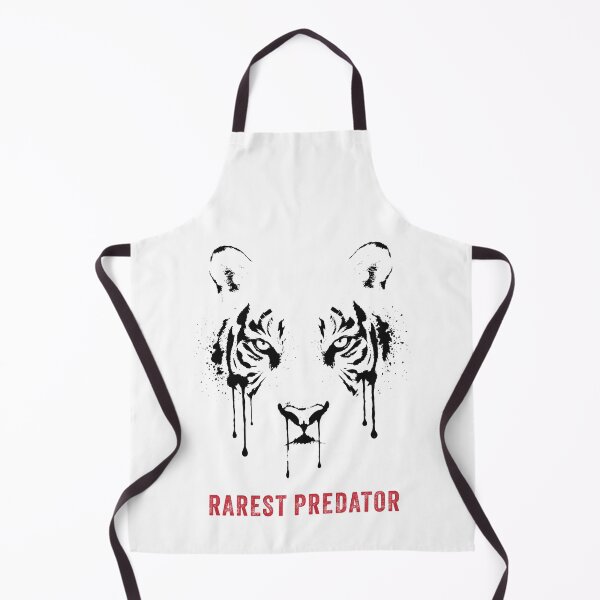 Item preview, Bleed Wild White Tiger Ink Dark Wildlife Art designed and sold by cabana.space.
