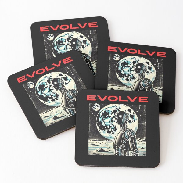 Item preview, Humanoid Robot Evolution T-Shirt | Future of AI & Human Innovation designed and sold by TEEJAMBOREE.