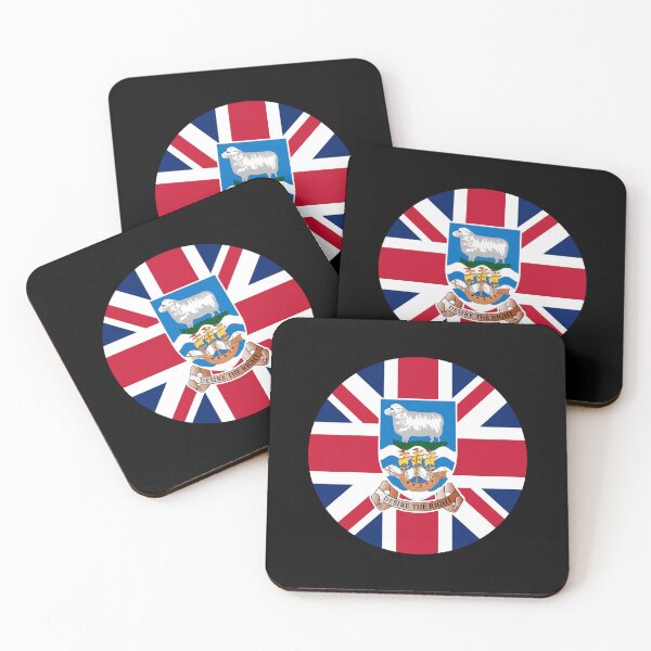 Item preview, Falkland Islands Circle Flag FK designed and sold by shitpostee.