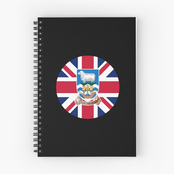Item preview, Falkland Islands Circle Flag FK designed and sold by shitpostee.
