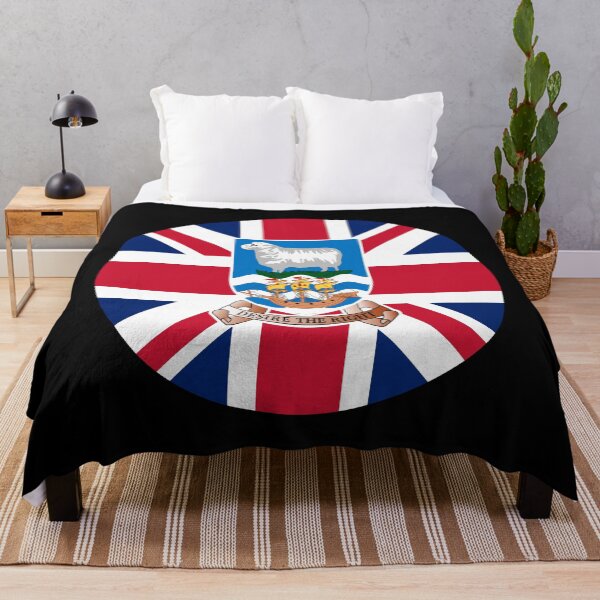 Item preview, Falkland Islands Circle Flag FK designed and sold by shitpostee.