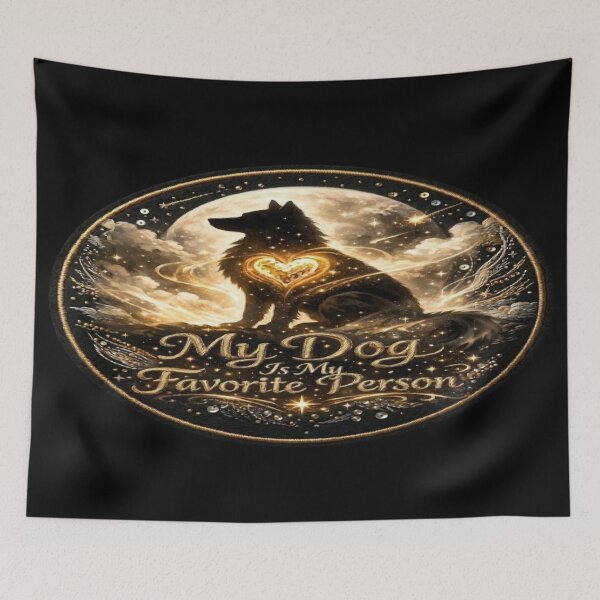 Item preview, My Dog Is My Favorite Person designed and sold by MAJCO-ART.