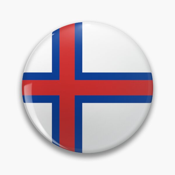 Item preview, Faroe Islands Circle Flag FO designed and sold by shitpostee.