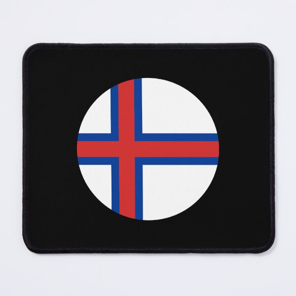 Item preview, Faroe Islands Circle Flag FO designed and sold by shitpostee.