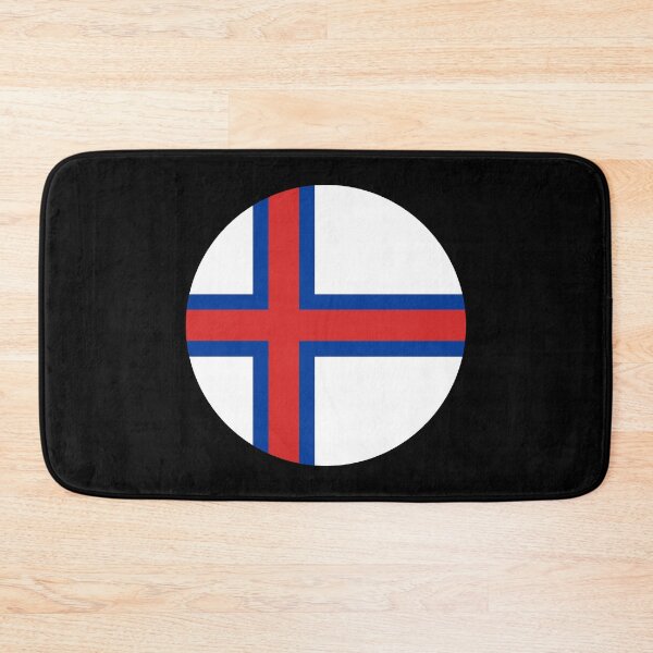 Item preview, Faroe Islands Circle Flag FO designed and sold by shitpostee.