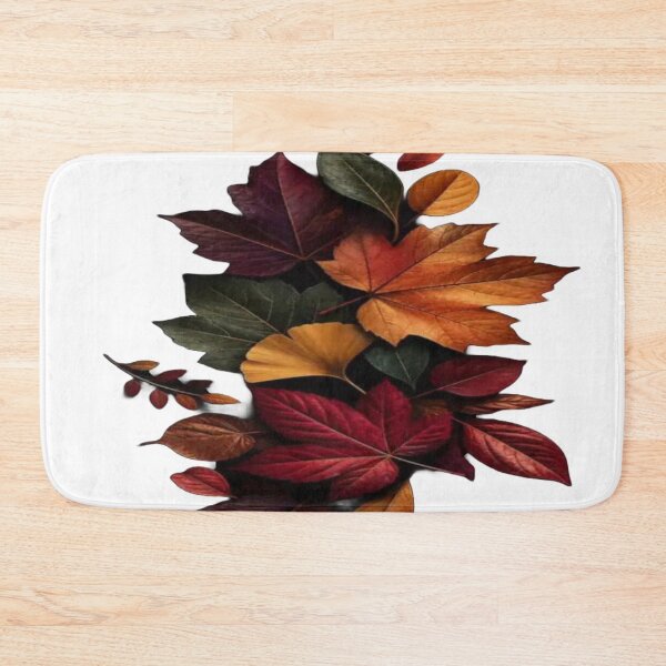 Item preview, The Poetry of Falling Leaves: Autumn Leaf Bouquet - Botanical Arrangement Maple & Ginkgo designed and sold by RAYBIL.