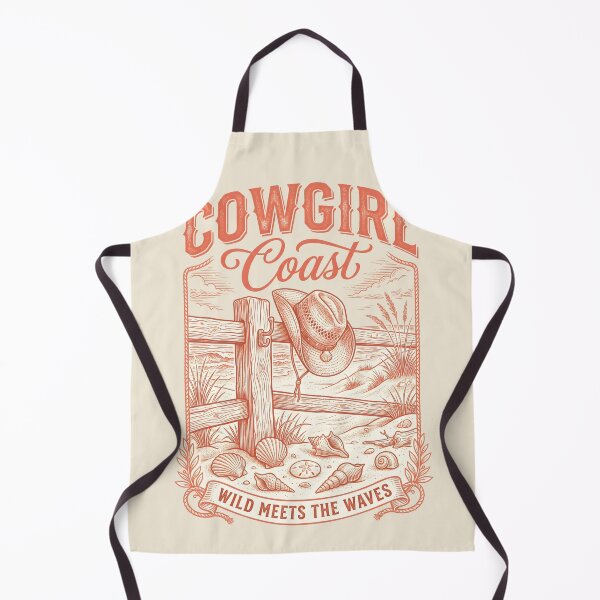 Item preview, Cowgirl Coast – Coastal Cowboy Hat Beach Design designed and sold by Sea Gem.
