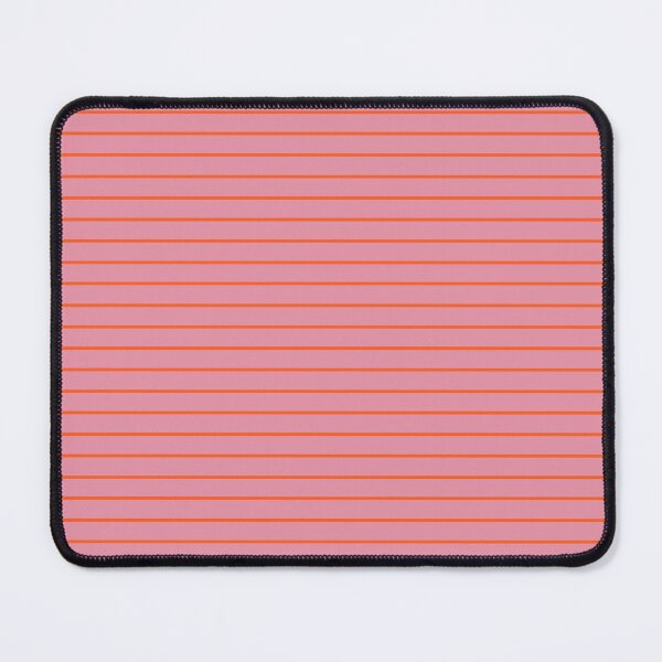 Item preview, Horizontal pin stripes soft pink and bright coral designed and sold by Hanna McCown.