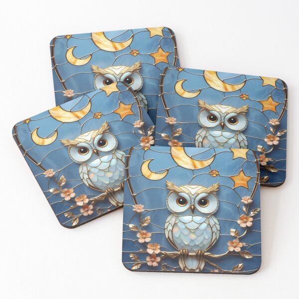 Item preview, Mystic Owl – Moonlight and Celestial Wisdom designed and sold by BriSher.