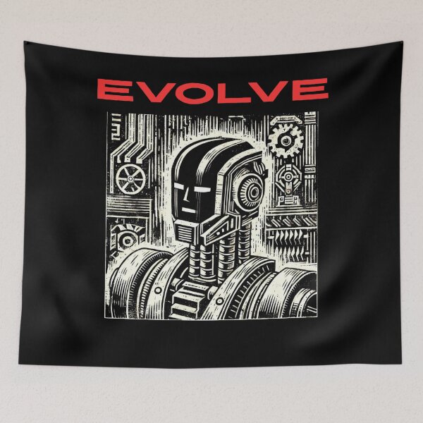 Item preview, Humanoid Robot Evolution T-Shirt | Future of AI & Human Innovation designed and sold by TEEJAMBOREE.