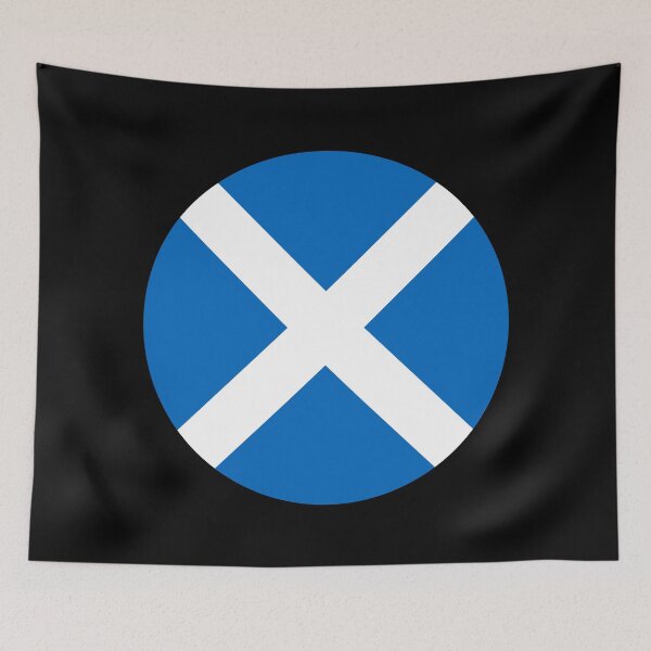 Item preview, Scotland Circle Flag GB-SCT designed and sold by shitpostee.