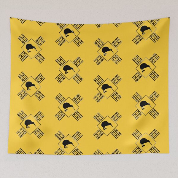 Item preview, KIWI Crossing (on Yellow) designed and sold by PawsitiveMum3.