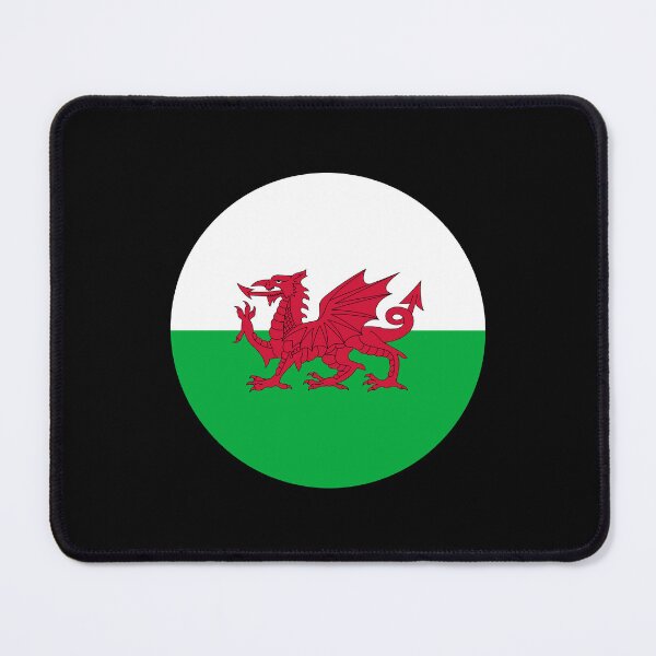 Item preview, Wales Circle Flag GB-WLS designed and sold by shitpostee.