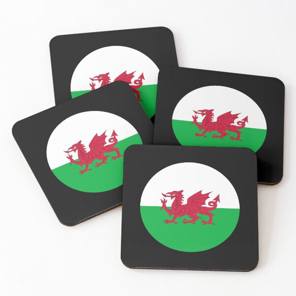 Item preview, Wales Circle Flag GB-WLS designed and sold by shitpostee.