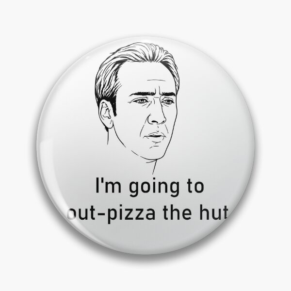Item preview, I'm Going to Out-Pizza the Hut designed and sold by HoganHandmade.