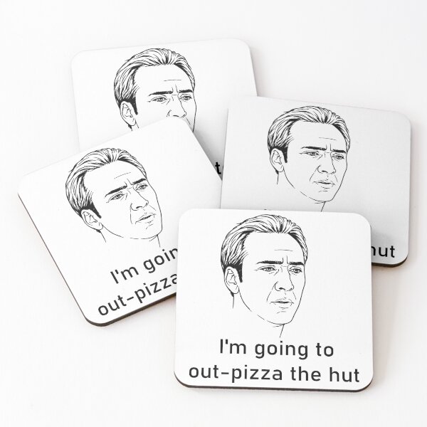 Item preview, I'm Going to Out-Pizza the Hut designed and sold by HoganHandmade.