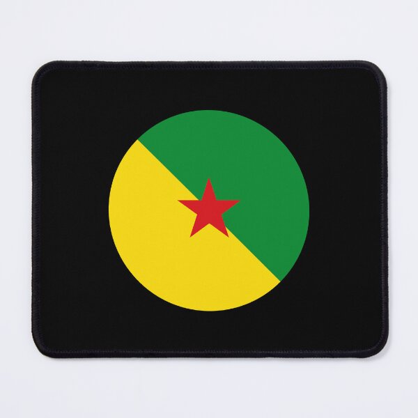 Item preview, French Guiana Circle Flag GF designed and sold by shitpostee.
