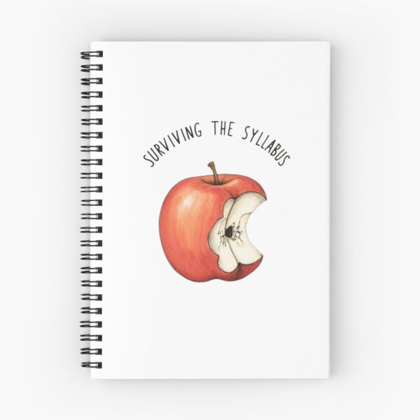 Item preview, Surviving the Syllabus Funny Student Meme | Back to School Humor | Apple Graphic | Teacher & College Life Typography | Sticker & T-Shirt designed and sold by ArtMashupCo.