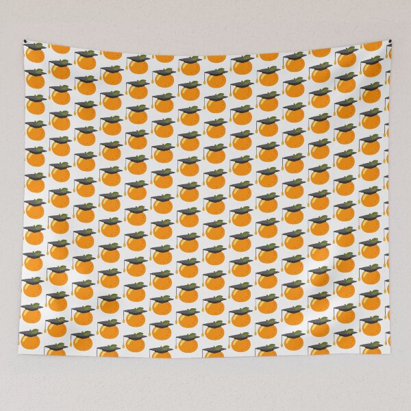 Item preview, Graduation Orange Emoji designed and sold by juliagz.
