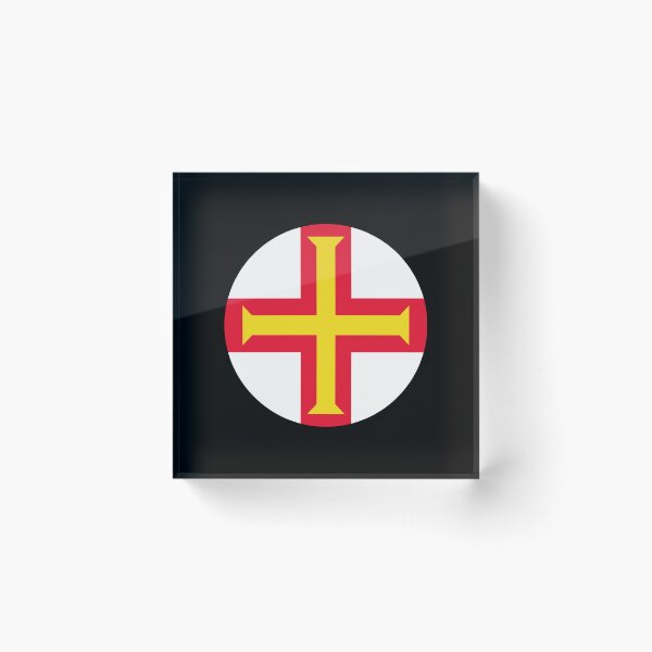 Item preview, Guernsey Circle Flag GG designed and sold by shitpostee.