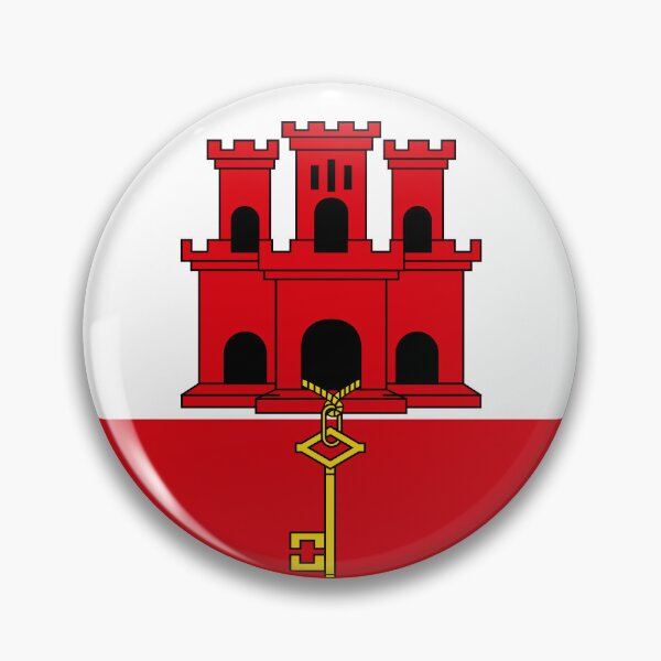 Item preview, gibraltar circle flag designed and sold by shitpostee.