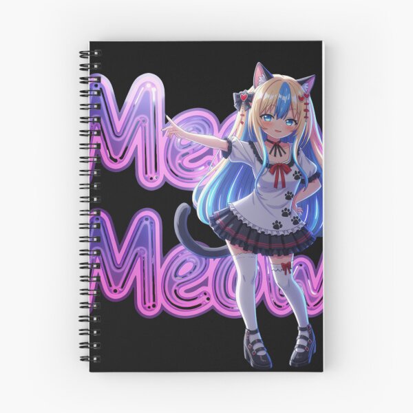 Item preview, Meow Meow | Cute Neko Anime Girl | Kawaii catgirl memes designed and sold by Revyra Design .