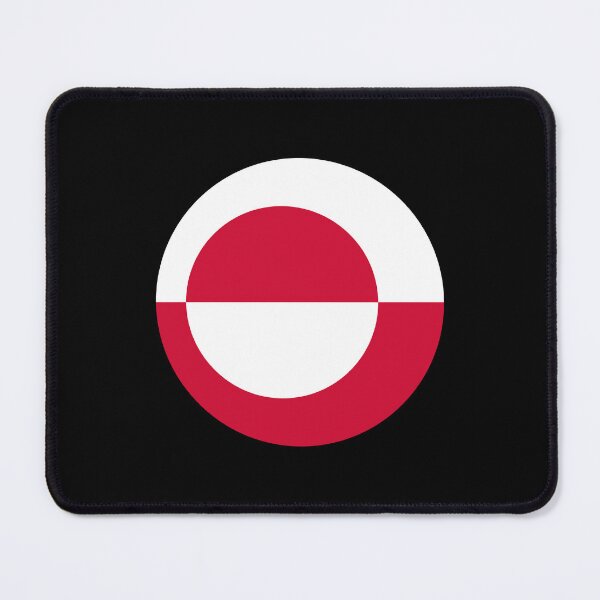 Item preview, Greenland Circle Flag GL designed and sold by shitpostee.