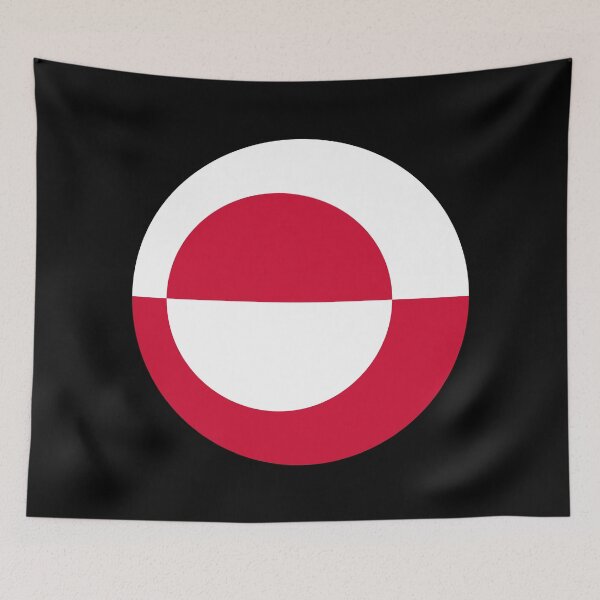 Item preview, Greenland Circle Flag GL designed and sold by shitpostee.