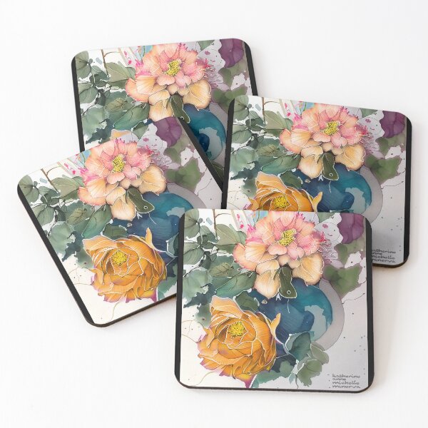 Item preview, Roses in the Pot designed and sold by Katherine Anne Michelle Minerva.