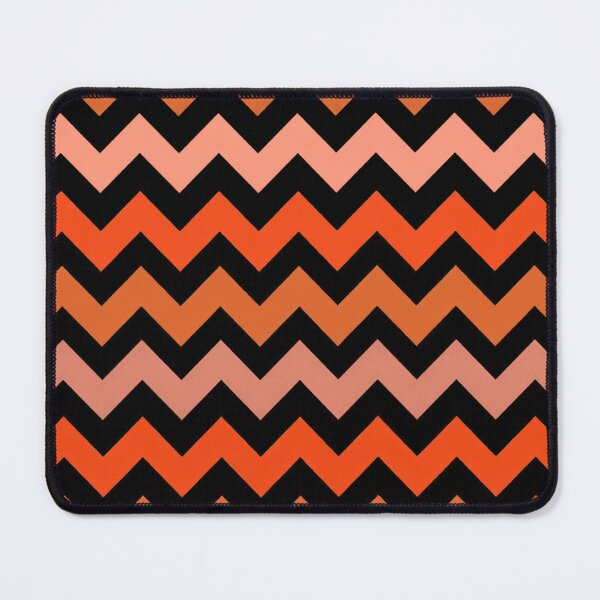 Item preview, Retro Chevron Pattern | Burnt Orange Mid Century Modern Geometric Design designed and sold by Vileprint.
