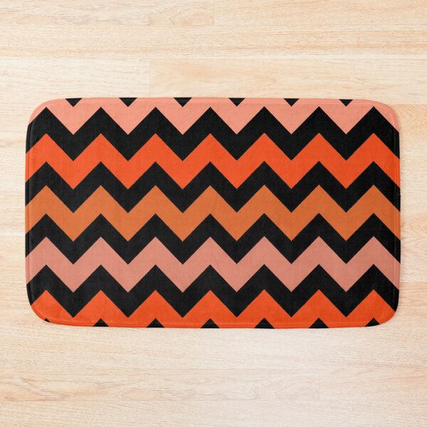 Item preview, Retro Chevron Pattern | Burnt Orange Mid Century Modern Geometric Design designed and sold by Vileprint.
