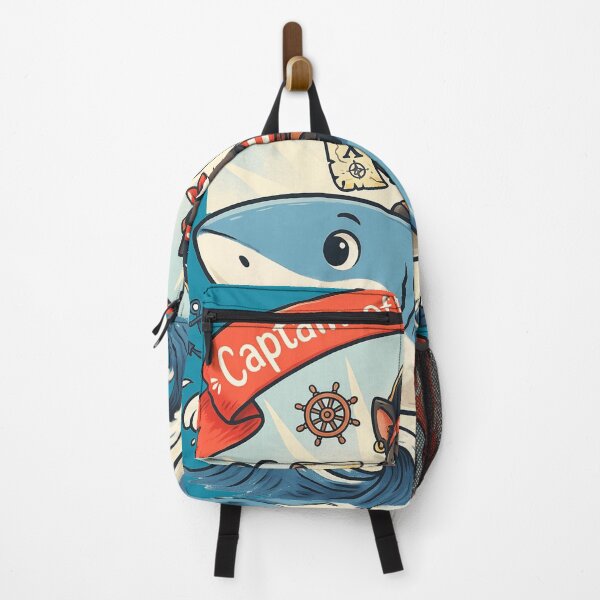 Item preview, Pirate Shark Cat Adventure Sticker Design designed and sold by Mahilis.