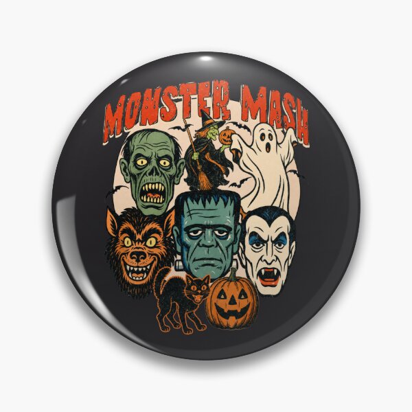Item preview, Monster Mash Classic Halloween Monsters designed and sold by ACozyChaos.