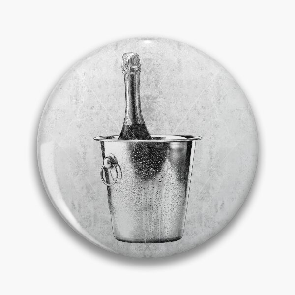 Item preview, Champagne Bottle Chilling in Ice Bucket designed and sold by Ghoul Enterprises.
