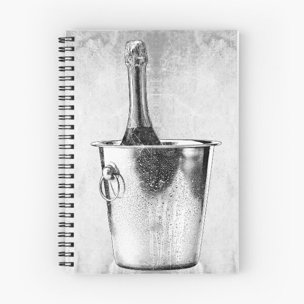 Item preview, Champagne Bottle Chilling in Ice Bucket designed and sold by Ghoul Enterprises.