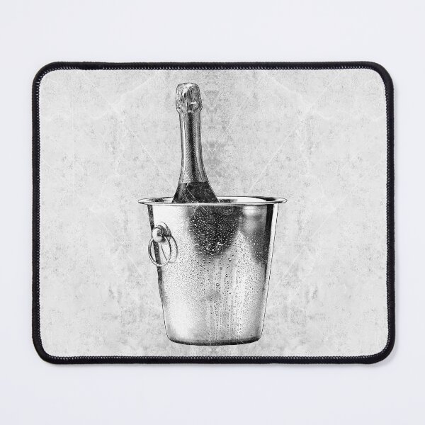 Item preview, Champagne Bottle Chilling in Ice Bucket designed and sold by Ghoul Enterprises.