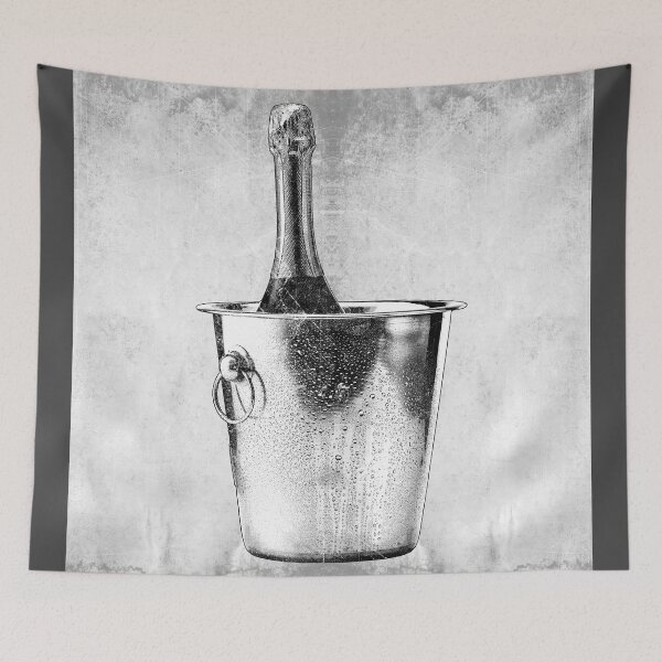 Item preview, Champagne Bottle Chilling in Ice Bucket designed and sold by Ghoul Enterprises.